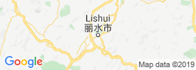 Lishui map